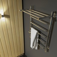 Полотенцесушитель водяной Тругор ЛЦ Браво ПМ 1 П L 50x80x50, с полкой