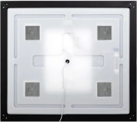 Зеркало BelBagno Kraft 80x100, с подсветкой, с подогревом, черный