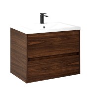 Тумба под раковину без столешницы Art&Max Family-M 75 подвесная, bourbon oak