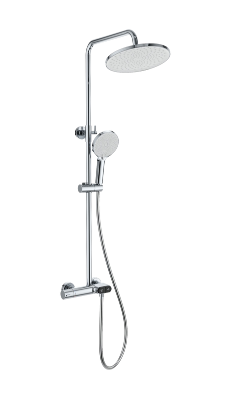 Душевая стойка Wonzon & Woghand WW-B2091-A-CR хром