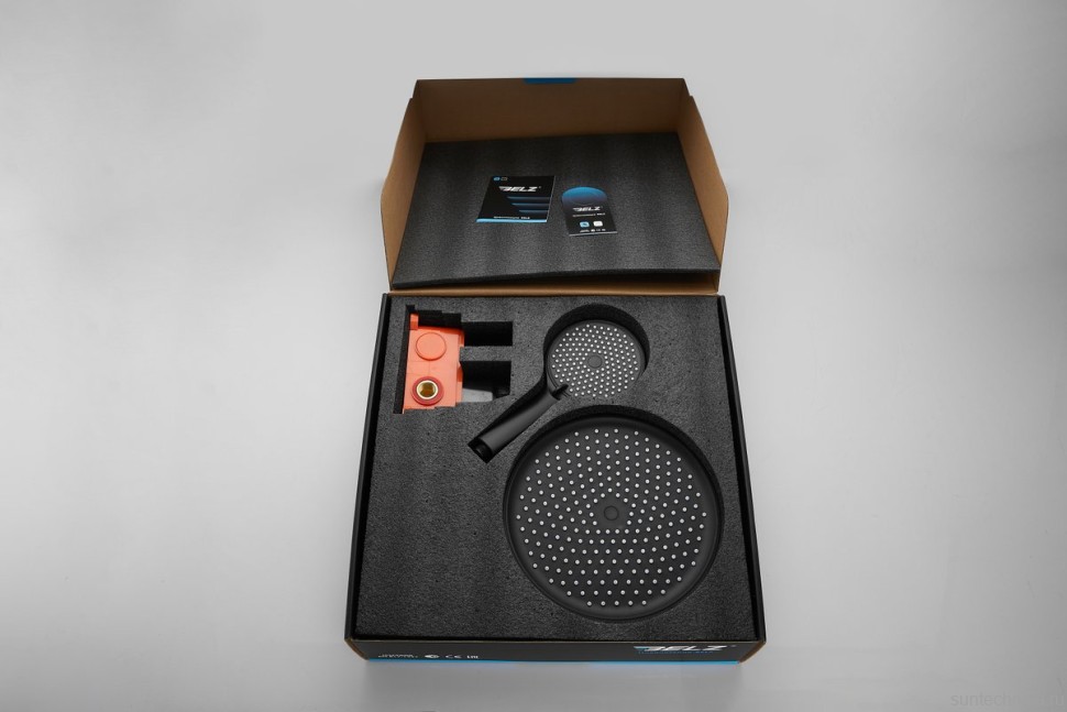 Душевой комплект BELZ B713 B80713-7 С ВНУТРЕННЕЙ ЧАСТЬЮ, черный