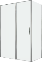 Душевой уголок Allen Brau Priority 140x80, профиль хром, стекло прозрачное
