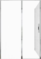 Душевой уголок Allen Brau Priority 140x80, профиль хром, стекло прозрачное