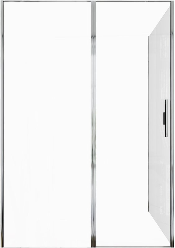 Душевой уголок Allen Brau Priority 140x80, профиль хром, стекло прозрачное