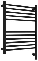 Полотенцесушитель электрический Сунержа Богема 3.1 31-6005-6050 70x55 см, подключение справа, матовый черный, лесенка