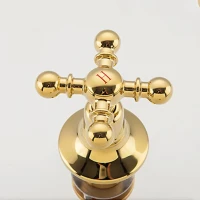 Смеситель на борт ванны Gappo G89-6 G1189-6 золото