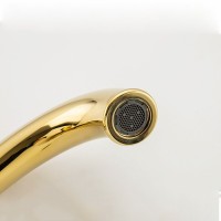 Смеситель на борт ванны Gappo G89-6 G1189-6 золото