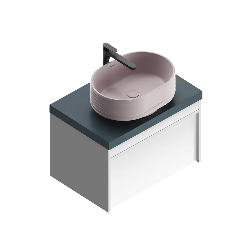 Тумба под раковину без столешницы KERAMA MARAZZI Modula 70 подвесная, глянцевая белая