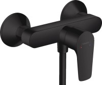 Душевой комплект Смеситель для душа Hansgrohe Talis E 71760670 + Гарнитур Pulsify Relaxation 105 3jet 24170670 матовый черный