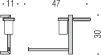 Стойка Colombo Design Units B9120.S.CR-VAN
