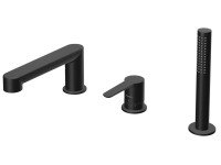 Смеситель на борт ванны Ravak Puri PU 026.20 матовый черный