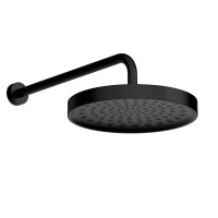 Душевая система скрытого монтажа для душа, лейка, верхний душ, черный AQUAme AQM8401MB