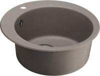 Мойка кухонная AQUATON Иверия серый шелк