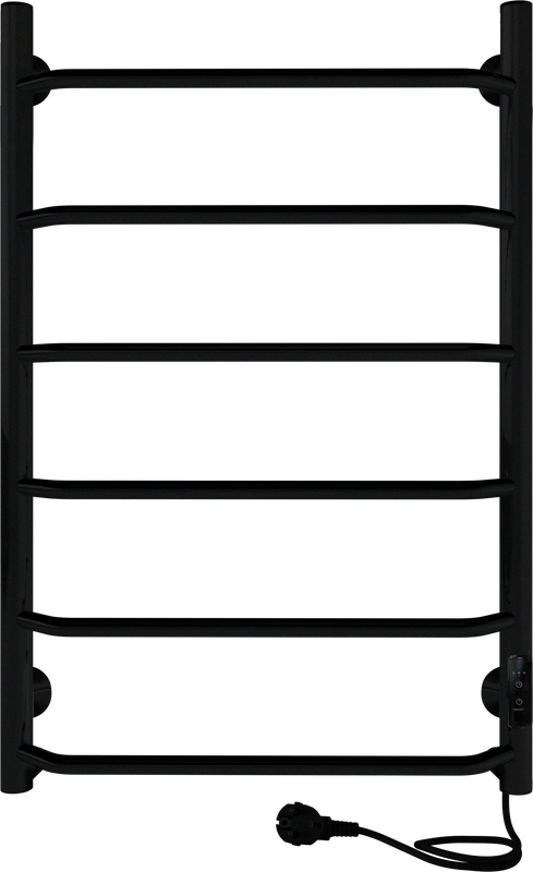 Полотенцесушитель электрический Indigo Roof Lux LCRLE80-50BRRt черный муар