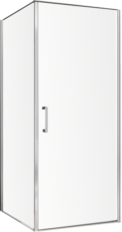 Душевой уголок Abber Sonnenstrand AG04090-S80 80x90, профиль хром, стекло прозрачное