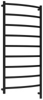 Полотенцесушитель электрический Сунержа Галант 3.1 31-6001-1260 130x65 см, подключение справа, матовый черный, лесенка