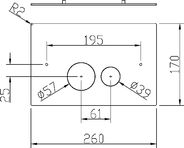 Кнопка смыва для унитаза Boheme 648-BR латунь, цвет bronze