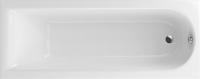 Акриловая ванна Excellent Aurum Slim WAEX.AUR17WHS 170x70 см, встраиваемая, белая, с каркасом