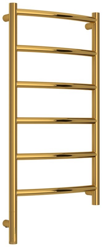 Полотенцесушитель электрический Сунержа Галант 3.1 03-6000-8040 90x45 см, подключение слева, золото, лесенка