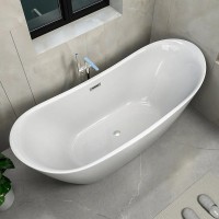 Акриловая ванна Ceruttispa 10201 180x80 см, отдельностоящая, белая, овальная, с каркасом, со сливом-переливом, с донным клапаном