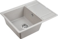 Мойка кухонная Paulmark Flugen 50-650 PM216550-GR серый