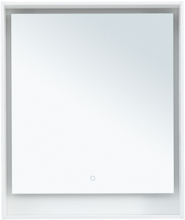 Зеркало Aquanet Милан 70 белый глянец