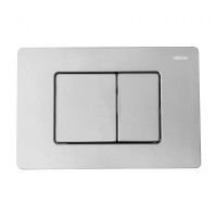 Кнопка смыва для унитаза Abber AC0120 нержавеющая сталь, цвет глянцевый хром