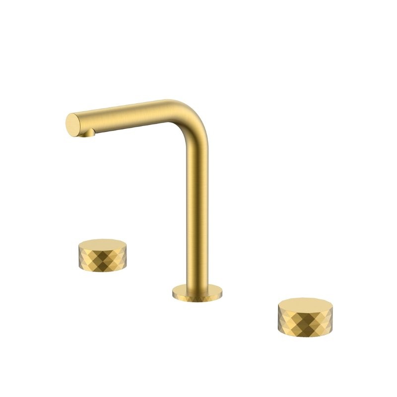 Смеситель для раковины Boheme Stick diamond 152-MG matt gold