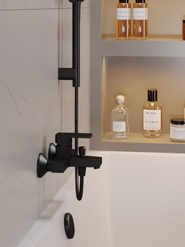 Комплект для ванной Orange One Life P06-511b черный