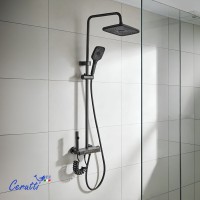 Душевая стойка Ceruttispa 11410 графит