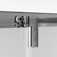 Душевой уголок Niagara Nova NG-6635-34 100x100, профиль хром, стекло прозрачное