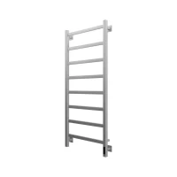 Полотенцесушитель электрический Grota Soffi K 530х1200 NM EL 120x55 см, подключение справа, слева, скрытое подключение справа, матовый хром, лесенка