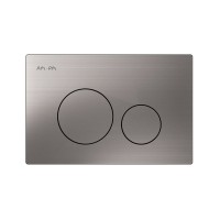 Кнопка смыва для унитаза AM.PM Pro L I049031 пластик, цвет матовый никель Кнопка смыва для унитаза AM.PM Pro L I049031 пластик, цвет матовый никель