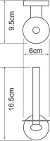 Держатель для запасных рулонов Wasserkraft Rhein K-6297