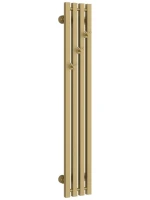 Полотенцесушитель водяной Сунержа Сатерленд Pro 032-0457-1215 120x20 см, матовое золото, I-образный