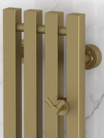 Полотенцесушитель водяной Сунержа Сатерленд Pro 032-0457-1215 120x20 см, матовое золото, I-образный