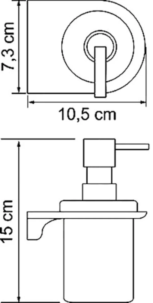 Дозатор Wasserkraft Kammel K-8399