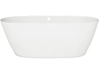 Ванна из искусственного камня Salini Sofia S-Sense 165x75 см, отдельностоящая, белая, овальная