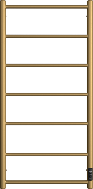 Полотенцесушитель электрический Двин J Neo 100х50, матовое золото