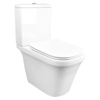 Унитаз-компакт напольный AZARIO Candy AZ-1503B глянцевый белый