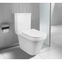 Унитаз-компакт напольный AZARIO Candy AZ-1503B глянцевый белый