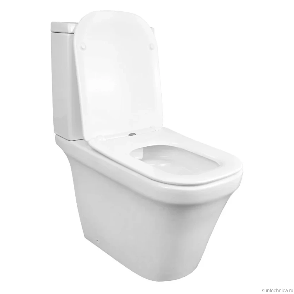 Унитаз-компакт напольный AZARIO Candy AZ-1503B глянцевый белый