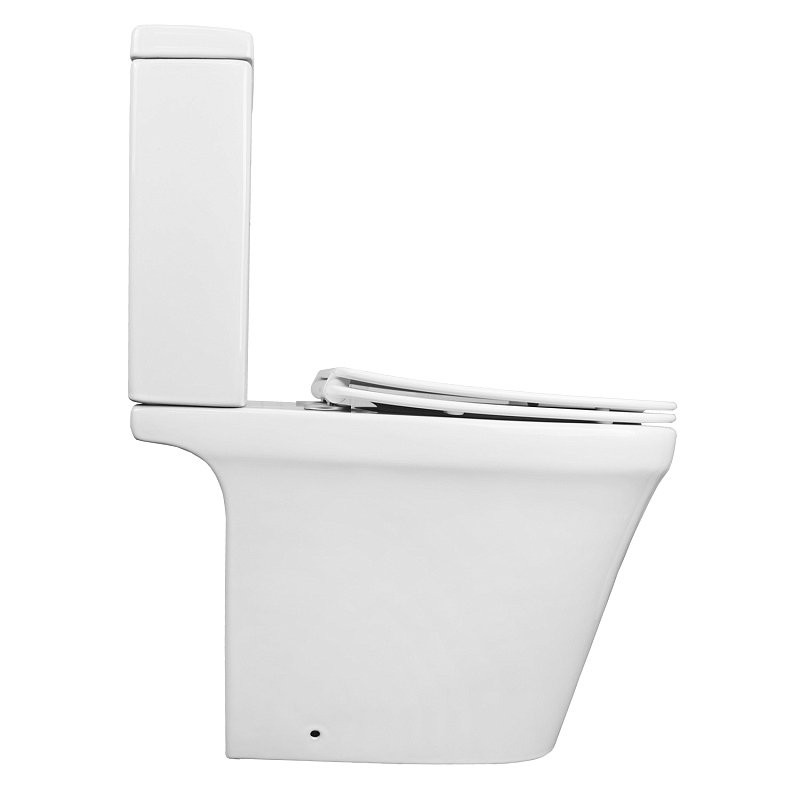 Унитаз-компакт напольный AZARIO Candy AZ-1503B глянцевый белый