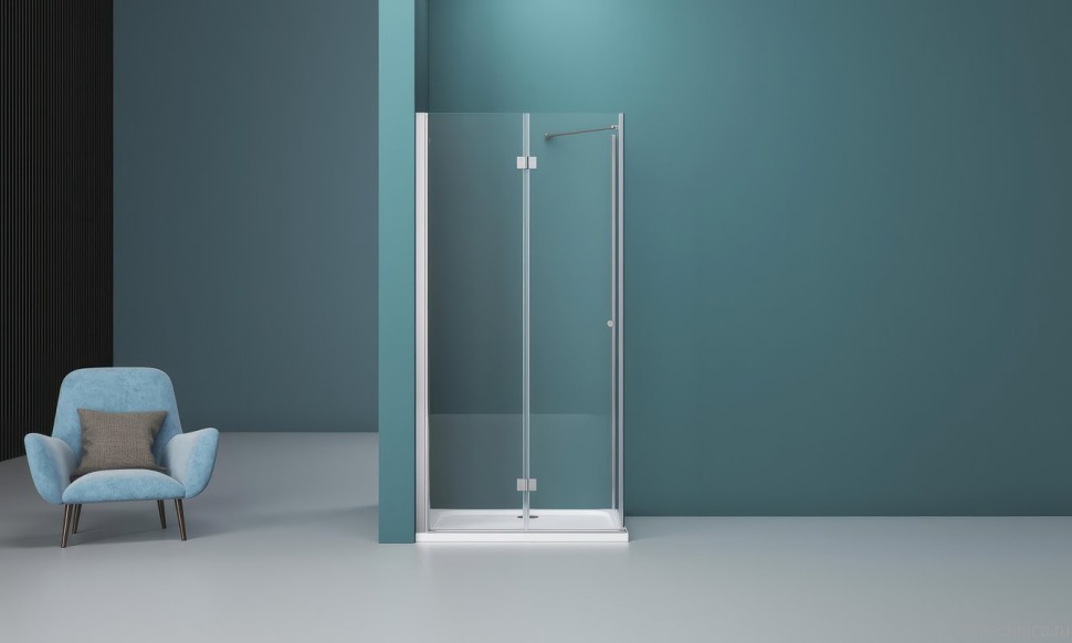 Душевой уголок BelBagno Albano AS-1-100-C-Cr
