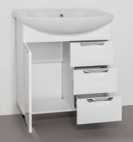 Тумба с раковиной Style Line Жасмин 70 белая Тумба с раковиной Style Line Жасмин 70 белая