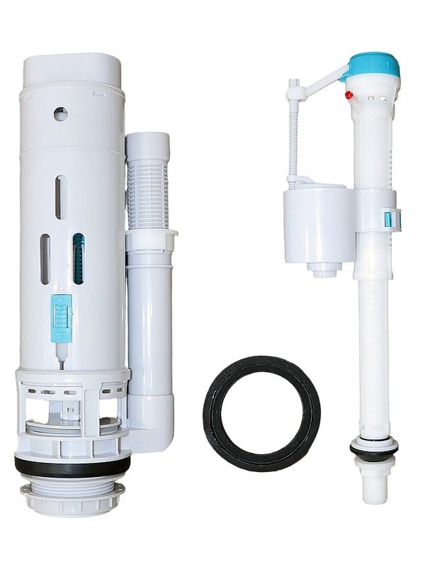 Унитаз-компакт напольный AZARIO Etereo AZ-8203 безободковый, с микролифтом, глянцевый белый