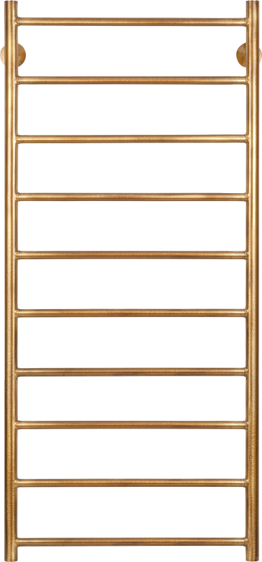 Полотенцесушитель водяной Secado Триада 1 плюс 125x55 см, бронза, лесенка, латунь