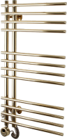 Полотенцесушитель электрический Domoterm Гамма П12 7x80, правый, золото