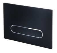 Комплект 3 в 1 Унитаз подвесной Esbano Azalea ESUPAZALBM + Инсталляция Fram + Кнопка ESINOVL17MB цвет матовый черный