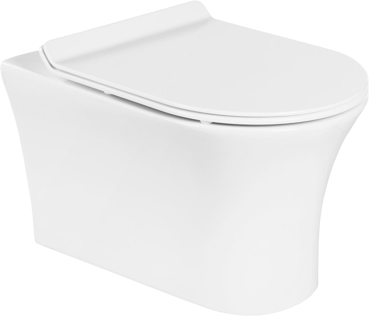Унитаз подвесной BelBagno Ancona BB1224CHR-SM безободковый, с микролифтом